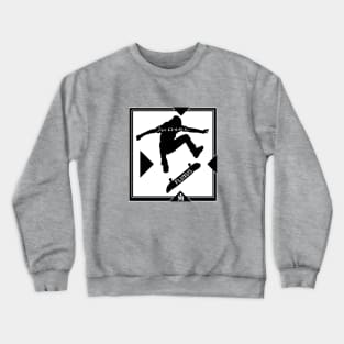 Fluxus Skateboarder Crewneck Sweatshirt